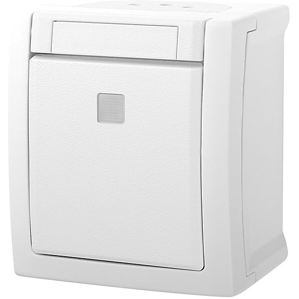 Panasonic Wechselschalter beleuchtet FR-AP weiß 90591163-DE